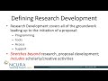 What is research development