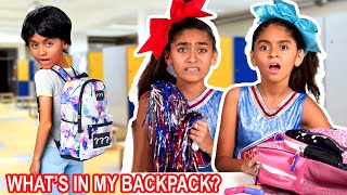 LAST DAY OF SCHOOL! What’s in my backpack?