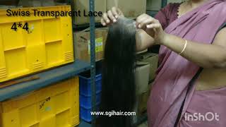 Indian raw human hair company