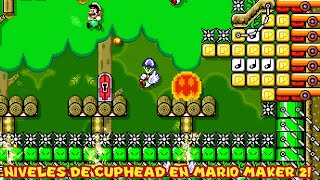 Cuphead en Mario Maker 2 !! - Super Mario Maker 2 con Pepe el Mago