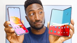 Marques Brownlee Видео Samsung Z Fold 5 and Z Flip 5 Impressions: They Settled!