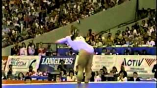 Kim Zmeskal 1992 McDonald&#39;s Gymnastics Spectacular FX