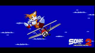 Sonic 2 final boss with tails + cutscene + credits