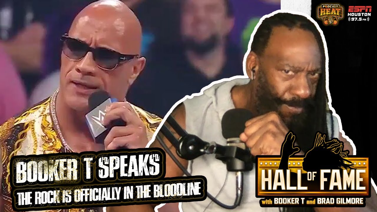 Booker T Reacts to The Rock Heel Turn and Joining The Bloodline