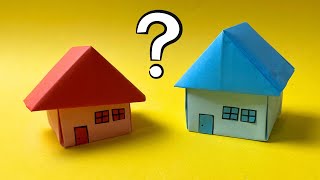 How to Make Paper House | Paper Craft House For School Project