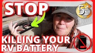 How To Keep Your RV House Battery From Dying Too Soon |5 Minute Tip screenshot 4
