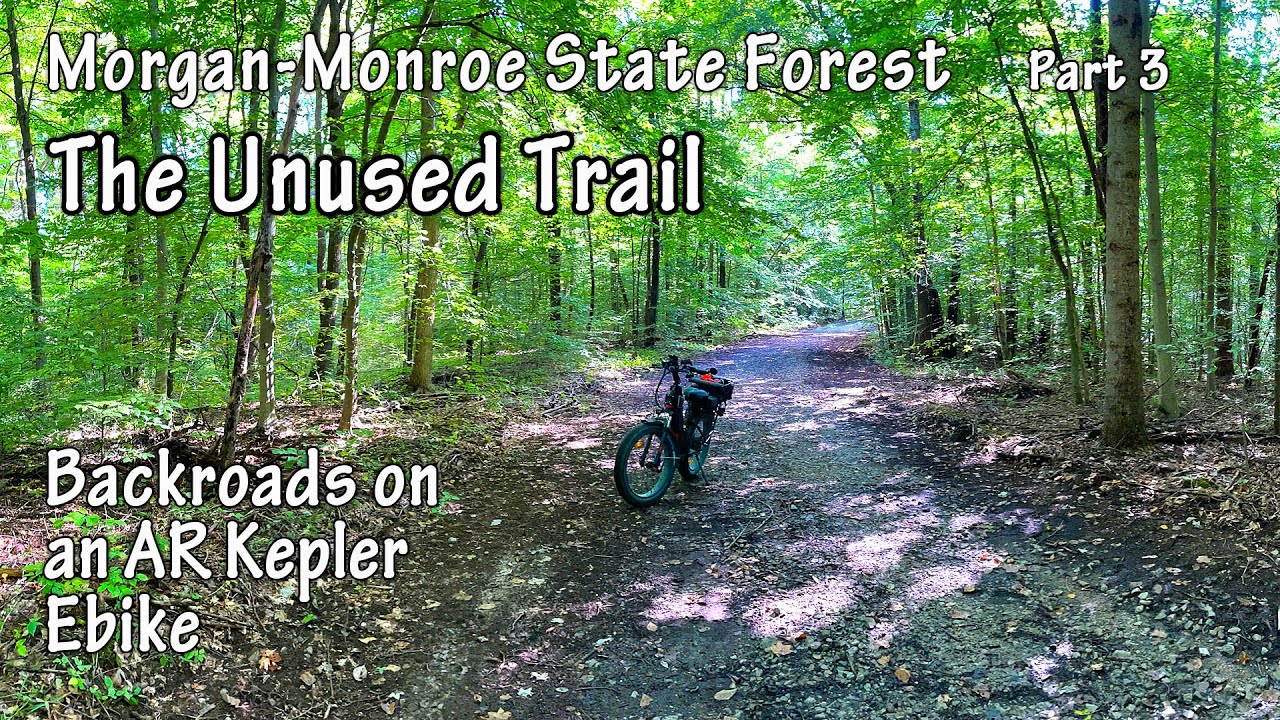 The Unused Forest Trail, Backroads on an AR Kepler Ebike, 92022 YouTube