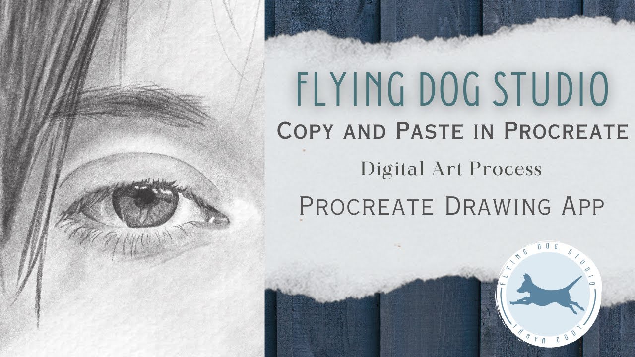 Copy and Paste in the Procreate App | Digital Art Process - YouTube