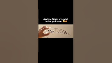 vleugel optimaliseert de lift en vermindert de luchtweerstand tijdens de vlucht 😳 #vliegtuig #luc...