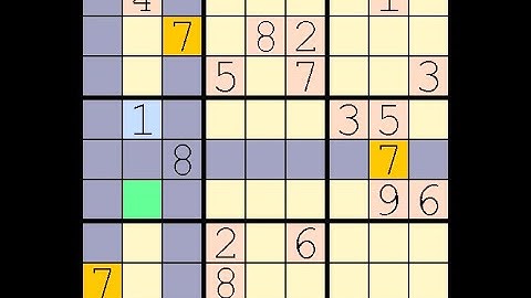 How to Solve New York Times Sudoku Hard  October 9, 2023