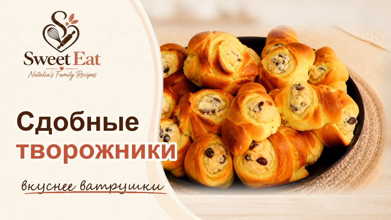 Вкуснее ватрушки! Пряные сдобные творожники съедаются в первый же день!