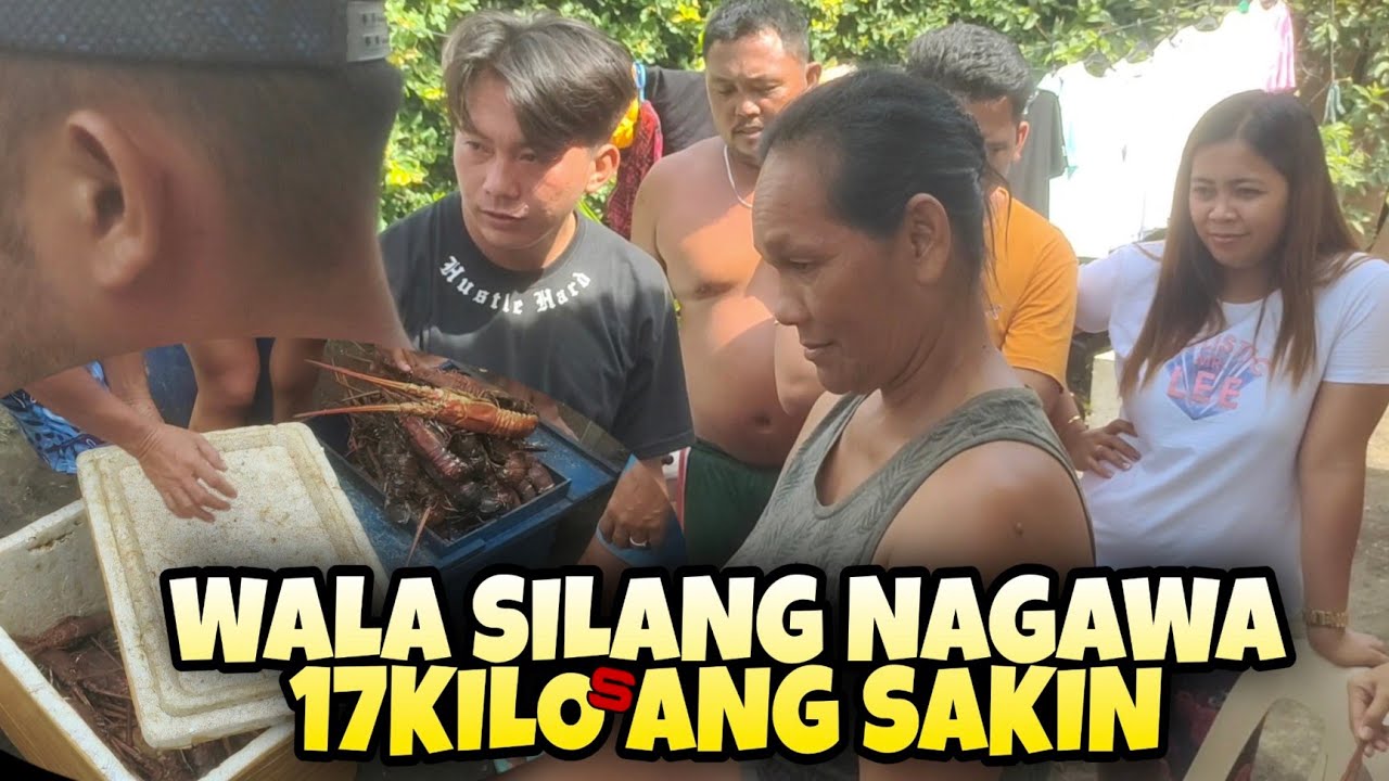 BINILI KO ANG 17KILO's NA LOBSTER NA HULI NI PARENG JAPER SNIPER SOBRANG DAMING HULI NILA PAKYAW KO