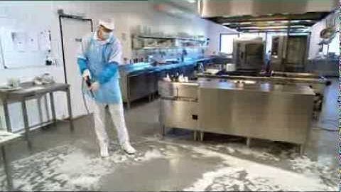 Vikan cleaning tools in the kitchen