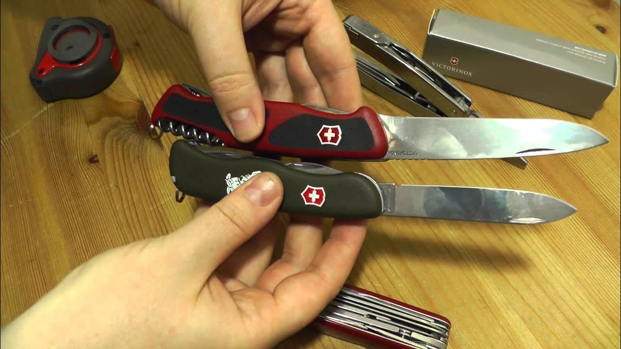 Victorinox как снять накладки Victorinox RangerGrip 74 vs. Victorinox SwissTool Spirit II EDC Gear Werkzeug Mu