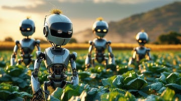 Robot farmers with modern harvesting technology will replace humans in agriculture