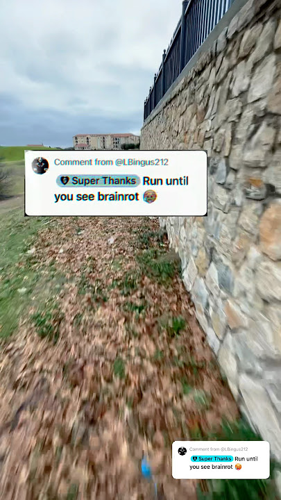 Run until: brainrot
