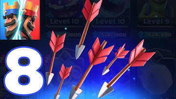 Clash Royale Gameplay Walkthrough Part 8 - Arena 4/ Spell Valley (iOS/Android)