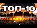 ТОП-10 Лучших Танков для Глобальной Карты!