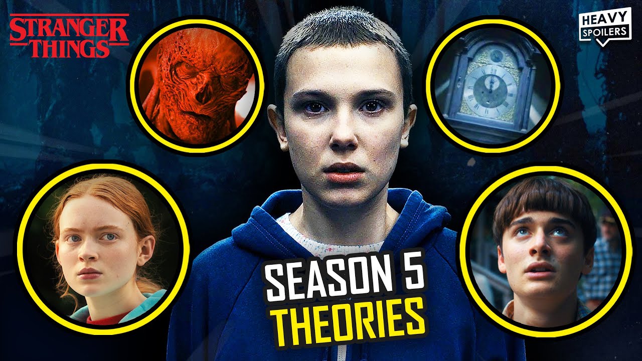 STRANGER THINGS Season 5 Theories  Max, Time Travel, Eddie, Portals, Will,  Eleven's Father And More 