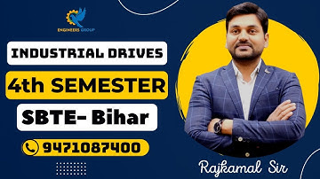 #1 I EE I 4th Sem I Indrustrial Drive Syllabus and Introduction SBTE I Download Engineers Group App