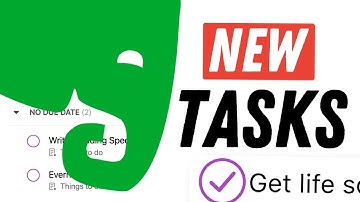 Introducing Evernote TASKS