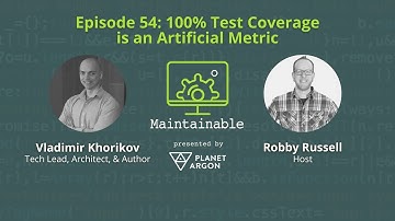 Vladimir Khorikov: 100% Test Coverage is an Artificial Metric