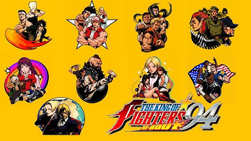 The king of fighters 94 RE-BOUT - PS2 Walkthrough [1080p 60fps]