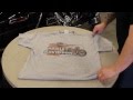 Motorcycle Packing Tip: How to roll a t-shirt for packing Military style; Ranger Roll.