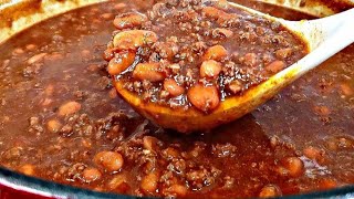 Homemade CHILI Recipe | Simply Mama Cooks Resimi