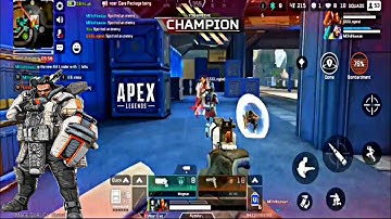 Apex Legends Mobile Gameplay !!!   Apex Legends Ranked match Full Rush Gameplay #6 GIBRALTAR legend