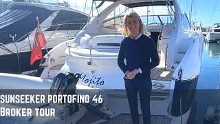 Sunseeker Portofino 46 ‘MOJITO’ - Full Broker Tour screenshot 5