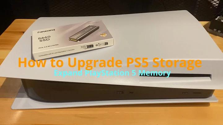 How to Upgrade PS5 Storage – Expand Your PlayStation 5 Memory