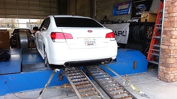 2012 Legacy GT - Dyno Pull on Cobb OTS Stage1