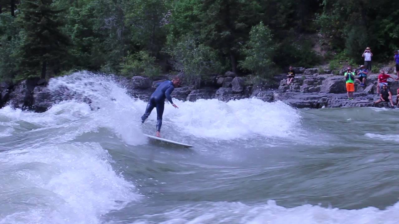 River Surfing Idaho & Wyoming 2014 YouTube