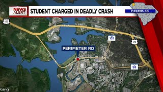 Clemson student charged in deadly crash