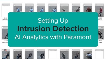 Setting UP Intrusion Detection: AI Analytics with the Paramont Series