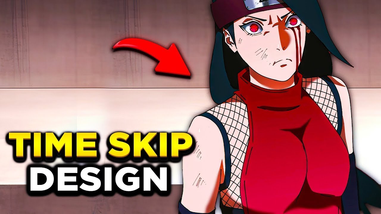 Sarada S OFFICIAL Time Skip Design Boruto Chapter REBRANDING YouTube