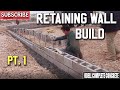 Property Development: Retaining Wall (Part 1)
