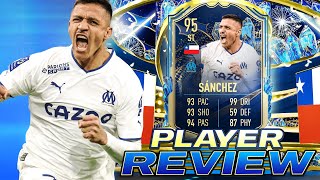 95 TEAM OF THE SEASON ALEXIS SANCHEZ PLAYER REVIEW - FIFA 23 ULTIMATE TEAM
