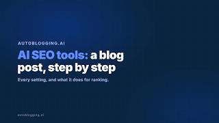 Details AI SEO Tools: How to Write an SEO Blog Post With AI Step by Step Guide