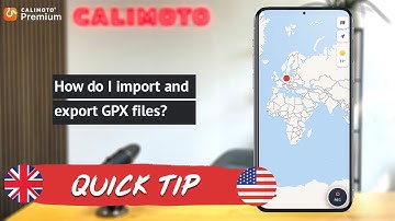 How do I import and export GPX files?