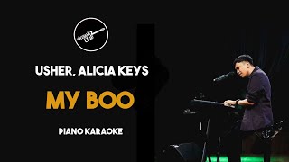 My Boo (Piano Karaoke) Usher and Alicia Keys screenshot 1