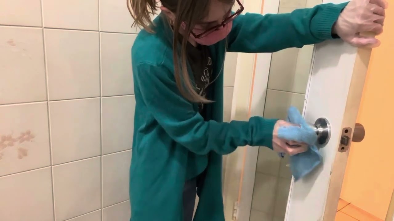 ASMR! Cleaning Vlog!🧽🧼🦠Wiping Down Door Knobs & Light Switches! ✨Requested✨