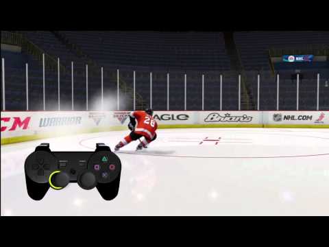 NHL 13 — учимся правильно ездить на коньках