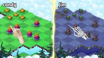 Merge Go - Who will Win the Final Victory？ Candy VS Jim.