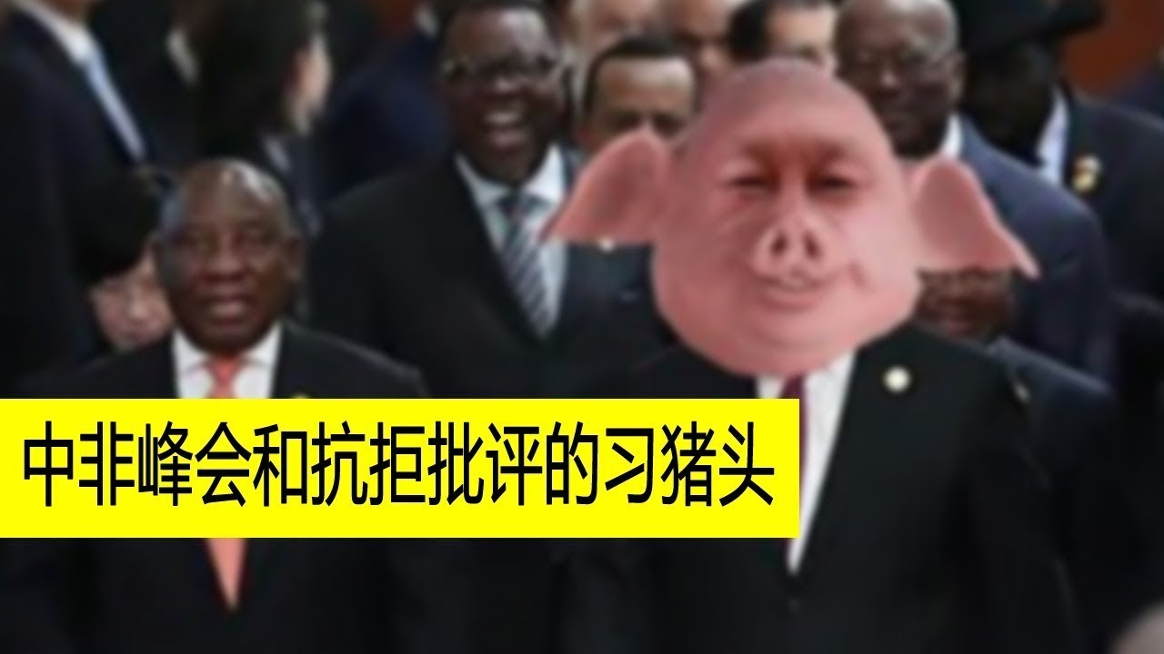 中非峰会和抗拒批评的习猪头 突发新闻！ - YouTube