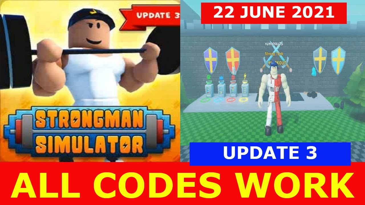 Roblox: Strongman Simulator Codes (November 2023)