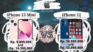 APPLE iPHONE 13 MINI vs iPHONE 12 | SPEK DATA