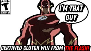 When The Flash cooked Braniac Luthor with his HOF Speed Force in front of the Justice League!