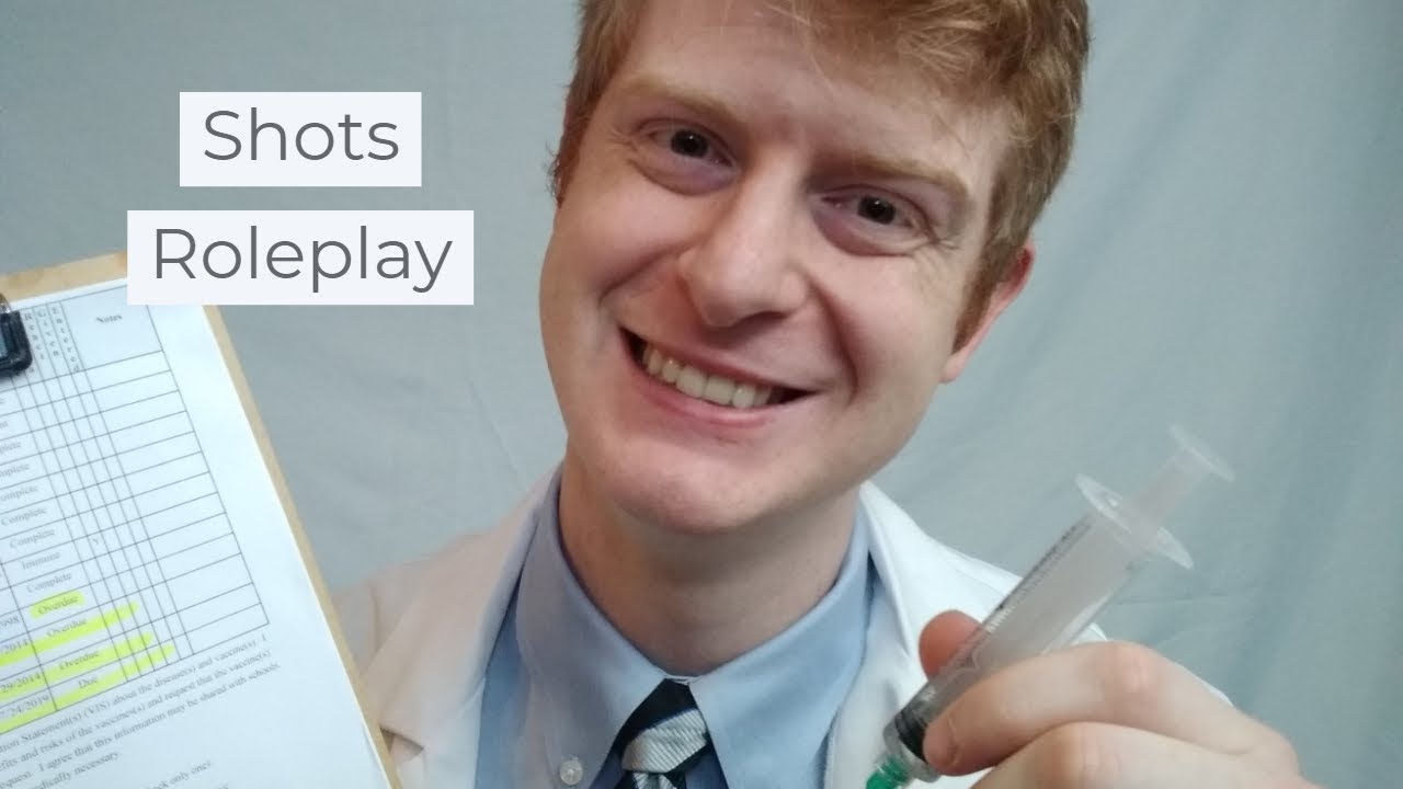 ASMR Dr Kind Updates Your Shots 💉 (Roleplay)